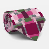 Hübsch in rosa und grün krawatte (Gerollt)
