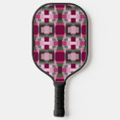 Hübsch in rosa und grün pickleball schläger (Rückseite)