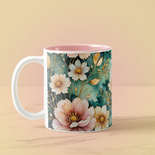 Hübsch in rosa zweifarbige tasse