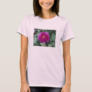 Hübsch in rosafarbenen Erdnüssen auf einem T-Shirt