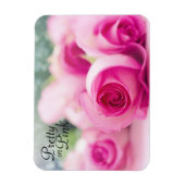 Hübsch in Rosen Magnet (Vertikal)
