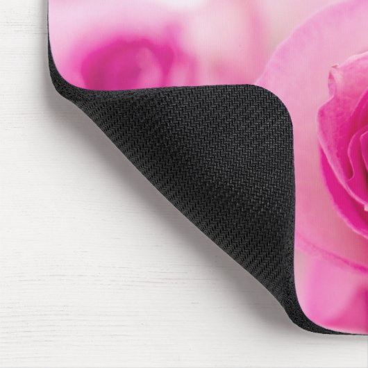 Hübsch in Rosen Mousepad (Ecke)