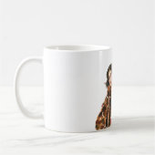 Hübsch in roter floraler Optik Kaffeetasse (Links)
