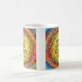 Hübsch Inspiriert gehen Sie die Extra Mile farbenf Kaffeetasse (Mittel)
