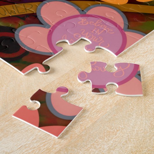 Hübsch investieren Sie in Ihren Spaß Gelbe Blüte Puzzle (Seite)