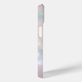 Hübsch Iridescent Soft Bokeh w/Initial Case-Mate iPhone Hülle (Rückseite / Rechts)