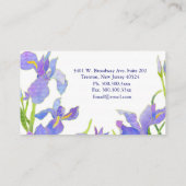 Hübsch Iris Beruflich Florist Visitenkarte (Rückseite)