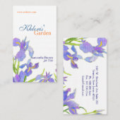Hübsch Iris Beruflich Florist Visitenkarte (Vorne/Hinten)