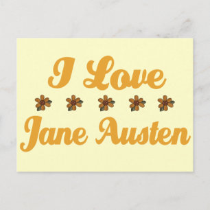 Hübsch Jane Austen Lover Postkarte