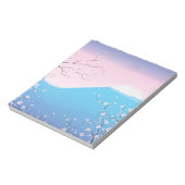 Hübsch Japanisch Cherry Blossom Notizblock (Rotiert)