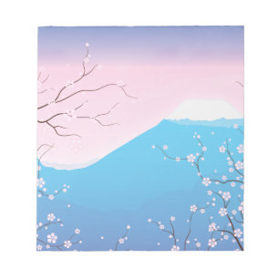 Hübsch Japanisch Cherry Blossom Notizblock