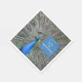 Hübsch Kauai Peacock Serviette (Ecke)