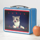 Hübsch Kitten Metal Lunch Box (Beispiel)