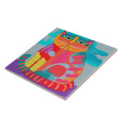 Hübsch Kitty Abstrakt Painting Fliese (Seite)