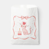 Hübsch Kitty Birthday Geschenktütchen (Vorderseite)