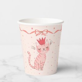 Hübsch Kitty Birthday Pappbecher