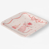 Hübsch Kitty Birthday Pappteller (Gewinkelt)