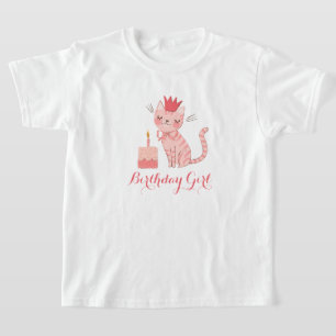 Hübsch Kitty Birthday T-Shirt