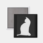 Hübsch Kitty Magnet (Vorderseite/Rückseite)