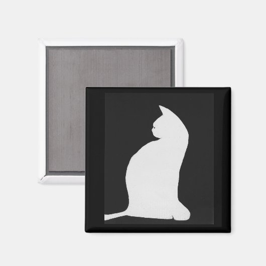 Hübsch Kitty Magnet (Vorderseite/Rückseite)