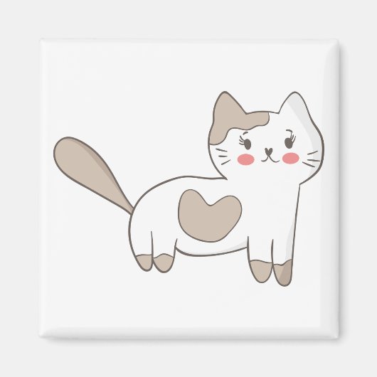 Hübsch Kitty Magnet (Vorne)