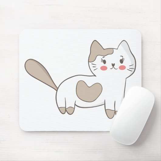 Hübsch Kitty Mousepad (Mit Mouse)