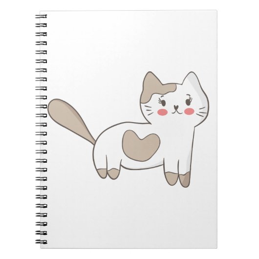 Hübsch Kitty Notizblock (Vorderseite)