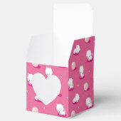 Hübsch Kitty Pink Kittens Pattern Herz Gefallen Bo Geschenkschachtel (Geöffnet)