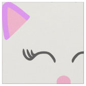 Hübsch Kitty Retro Stoff (Nahaufnahme)