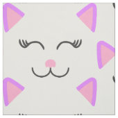 Hübsch Kitty Retro Stoff (Muster)