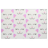 Hübsch Kitty Retro Stoff (Fat Quarter (45,7 x 55,9 cm))