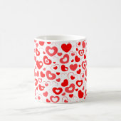 Hübsch Kleine Herzen Kaffeetasse (Mittel)