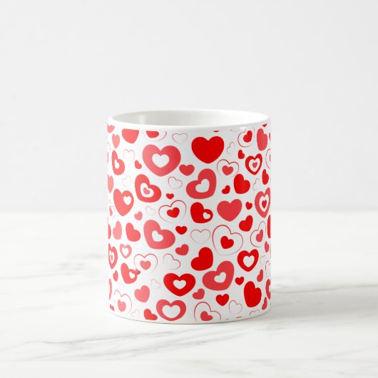 Hübsch Kleine Herzen Kaffeetasse (Mittel)