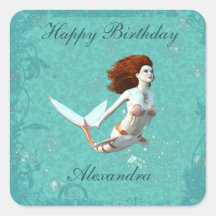 Hübsch Koi Mermaid schwimmen unter Wasser