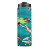 Hübsch Koi Pond Thermosbecher (Vorderseite)