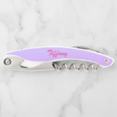 Hübsch Lavender Ombre Kellnermesser (Vorderseite)