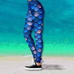 Hübsch Leggings<br><div class="desc">Diese bunten Fischwaagen sind das perfekte Design für den Meerjungfrau-Liebhaber in Ihrem Leben.</div>