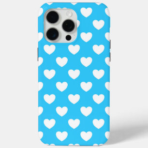 Hübsch Light Blue - Niedlicher, stilvoller Polka D Case-Mate iPhone Hülle