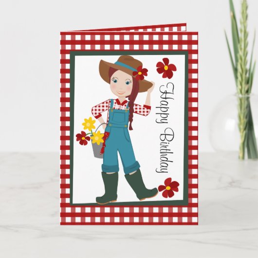 Hübsch Lil' Bauer Karte (Vorderseite)