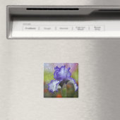 Hübsch Lila Iris Magnet (In Situ (Geschirrspüler))