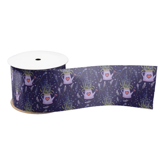 Hübsch Lila Lavender Satin Ribbon Satinband (Spule)