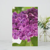 Hübsch Lilac Briefpapier (Stehend Vorderseite)