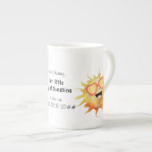 Hübsch Little Ray Sunshine Sun Niedlich Personalis Porzellantasse (Vorderseite Rechts)