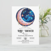 Hübsch Little Stars Baby Dusche Einladung (Stehend Vorderseite)