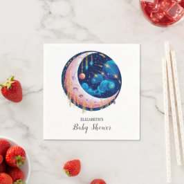 Hübsch Little Stars Baby Dusche Serviette