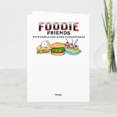 Hübsch Macaron Birthday Bling Karte (Rückseite)