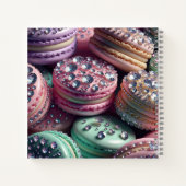 Hübsch Macaron Bling Notizblock (Rückseite)