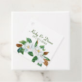 Hübsch Magnolia Bouquet Wedding Geschenkanhänger (Beispiel)