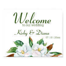 Hübsch Magnolia Bouquet Wedding Willkommen