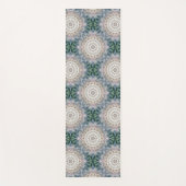 Hübsch Mandala Blue Grüntöne Zen Yoga Mat Yogamatte (Vorderseite)